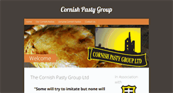 Desktop Screenshot of cornishpastygroupltd.co.uk